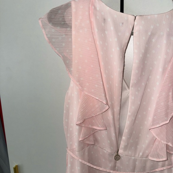 Tommy Hilfiger Light Pink Ruffle Mini Dress - Picture 5 of 7